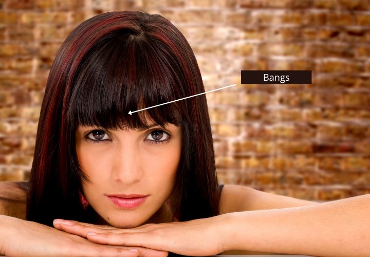 What bangs are - Hairstyle with bangs