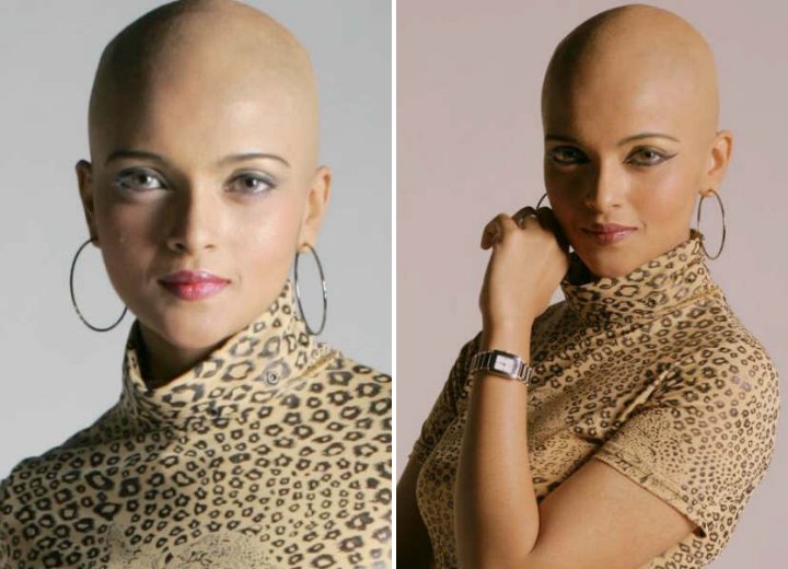 Bald women - Glenda Narulla