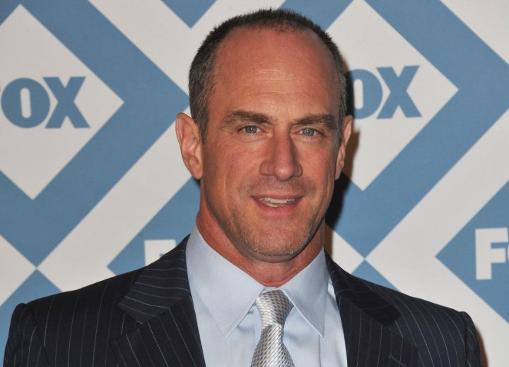 Buzz cut hair - Christopher Meloni