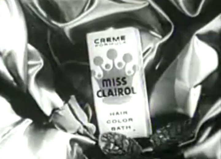 Clairol 1950s ad campaign for Miss Clairol
