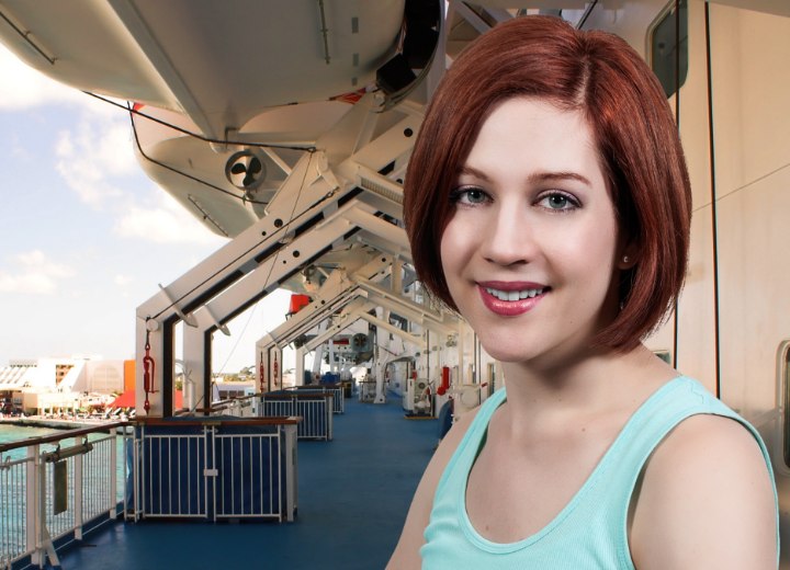 Hairdresser on a cruise ship