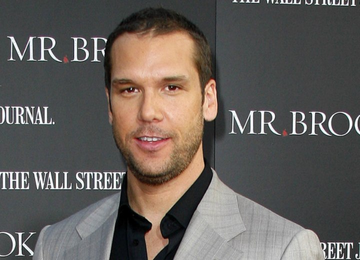 Dane Cook's rugged man look