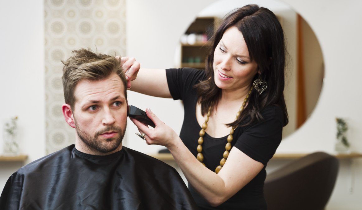 Haircuts to make men look younger and more masculine and to make baldness  less noticeable