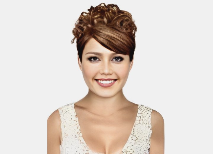 Wedding hair style