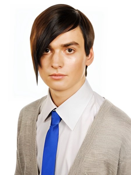 Sixties men's hairstyle