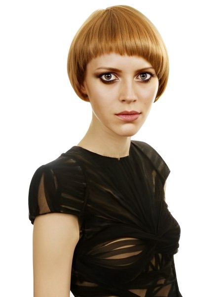 Mia Farrow inspired hairstyle