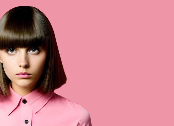 Unhappy hair salon client with hair that is too short