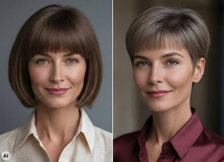 Trasformazione capelli: da caschetto a taglio pixie