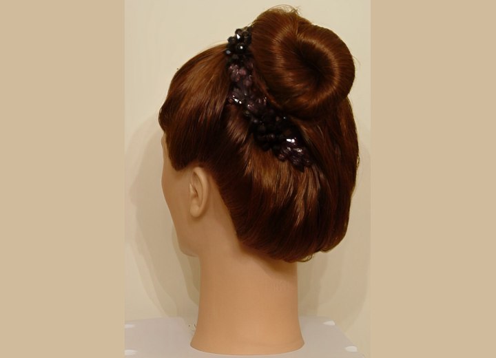 Lo chignon attorcigliato