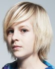 Medium length low maintenance haircut for young boys