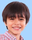 Trendy low maintenance haircut for little boys