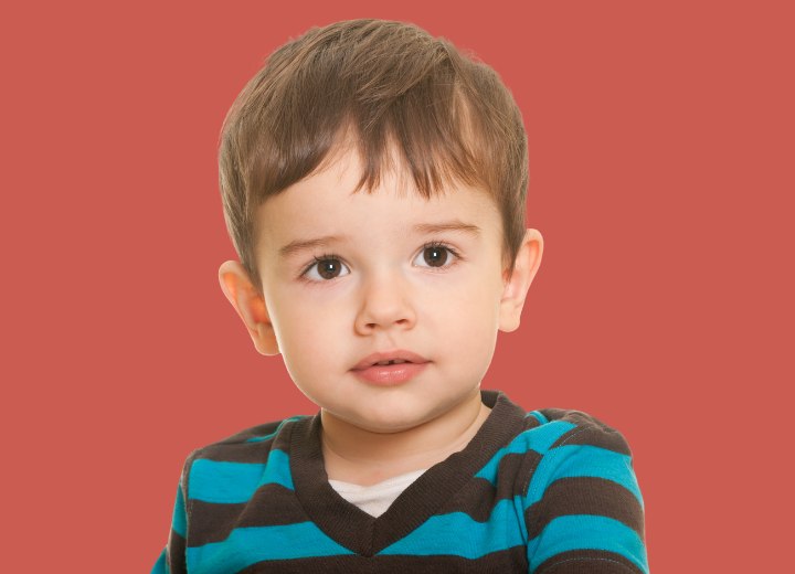Short haircut for toddlers