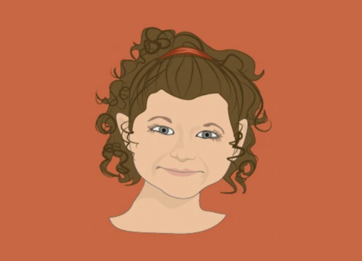 Layered hair cut for little girls