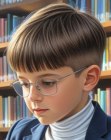 Contemporary short hair for young boys
