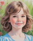 Bob for girls with wavy hair