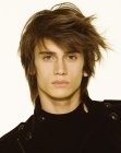 Free spirited fashion hairstyle for boys