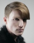 Male haircut for a grown-up look