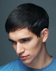 Modern short haircut for boys