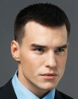 Clean clipper cut hair for men