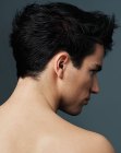 Classic men's haircut with contemporary styling