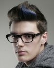 1930s retro inspired men's haircut