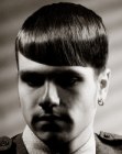 Short clipper cut hair for men
