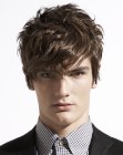 Men's haircut suitable for any occasion