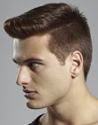 Men's look military buzz cut hair