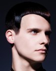 Space age hairstyle for guys