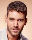 Dapper new hairstyle for men