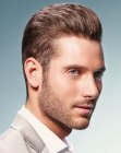 Neat and practical short haircut for men