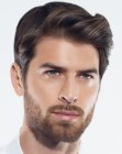 Male vintage hair with waves