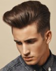 Neat short hairstyle for guys
