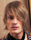 Long Gypsy look hair for men