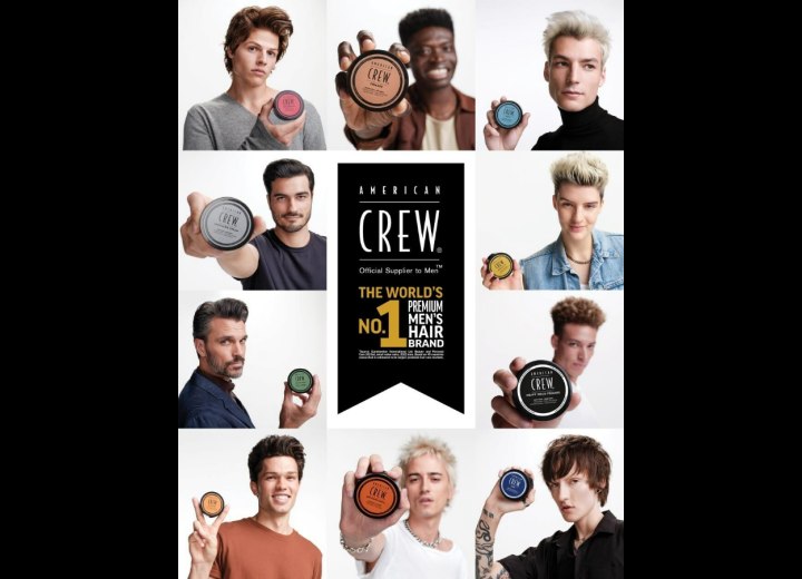 Men's hair care and grooming with American Crew