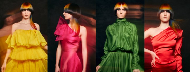 Jasmin Winter - Colorful hair with special hues