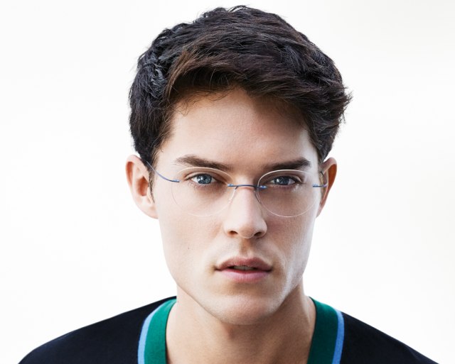 Hair for men and matching glasse