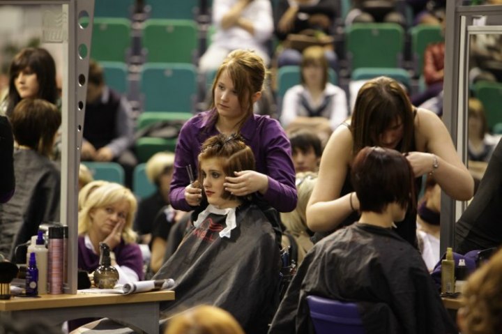 Hairdressers contest
