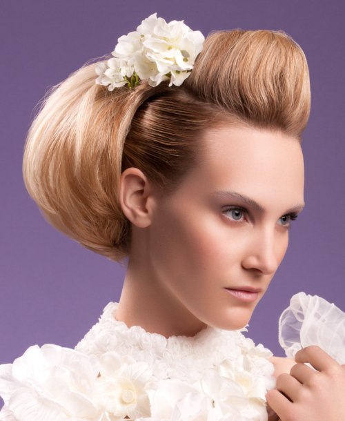 Bridal hair