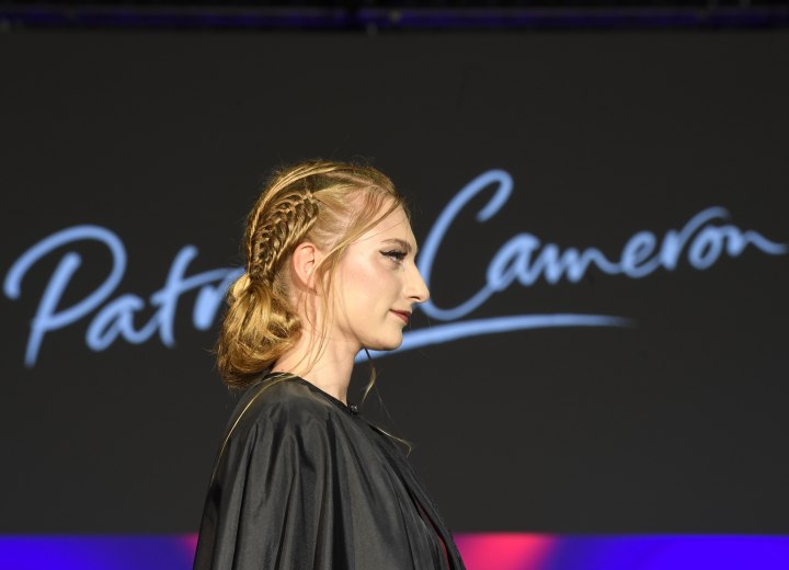 Hairstyle created by Patrick Cameron