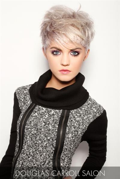 Pixie cuts - Pixie cut and turtleneck