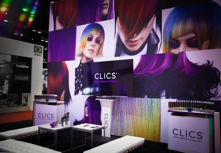 CLICS hair color service at the Premiere Orlando beauty show