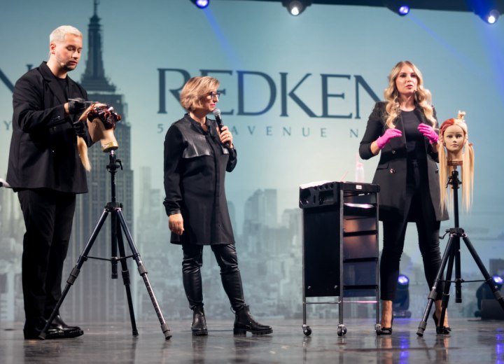 Redken technical hair workshop