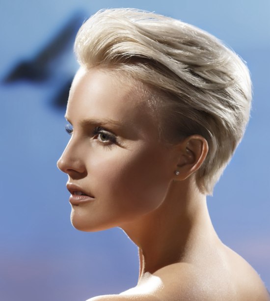 Short hairstyles - Very modern pixie