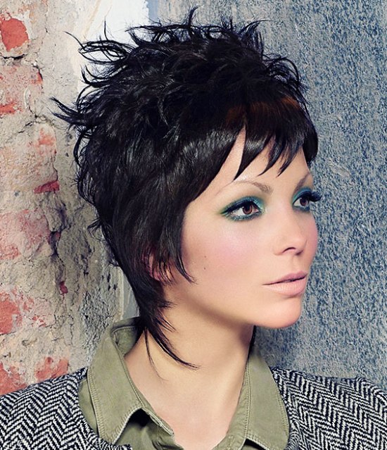 Short layered hairstyles - Pixie with layering