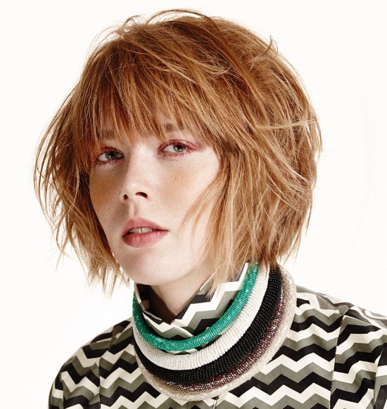 Short layered hairstyles - Bob cut with layers