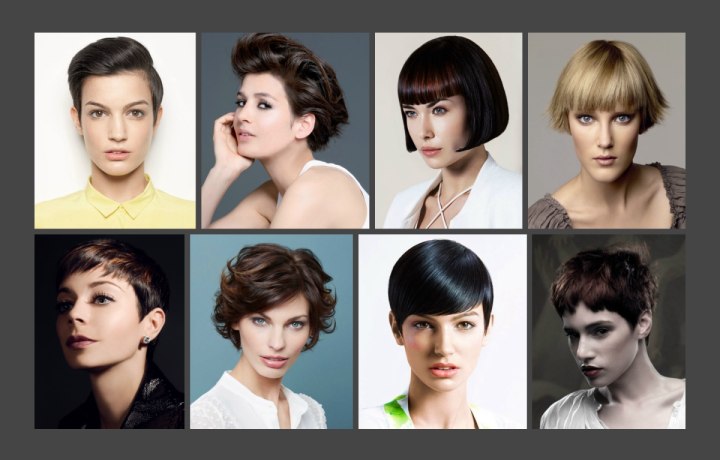 Simple short hairstyles