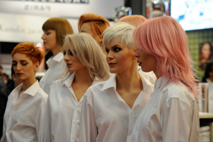 Short, medium and long hairstyles at Top Hair Düsseldorf