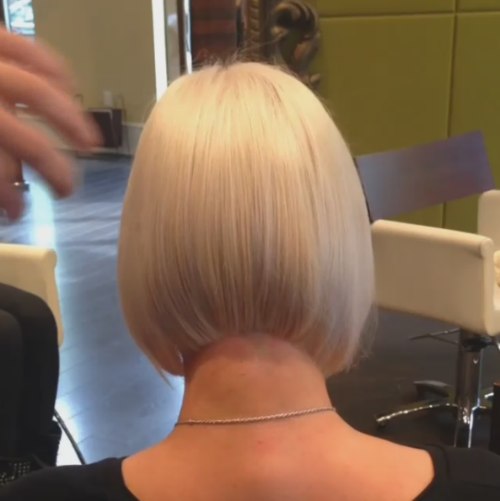 Undercut bob