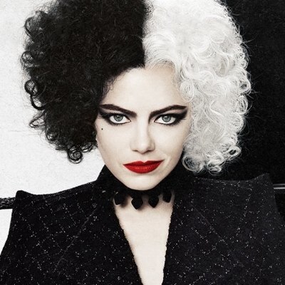 Emma Stone's Cruella look